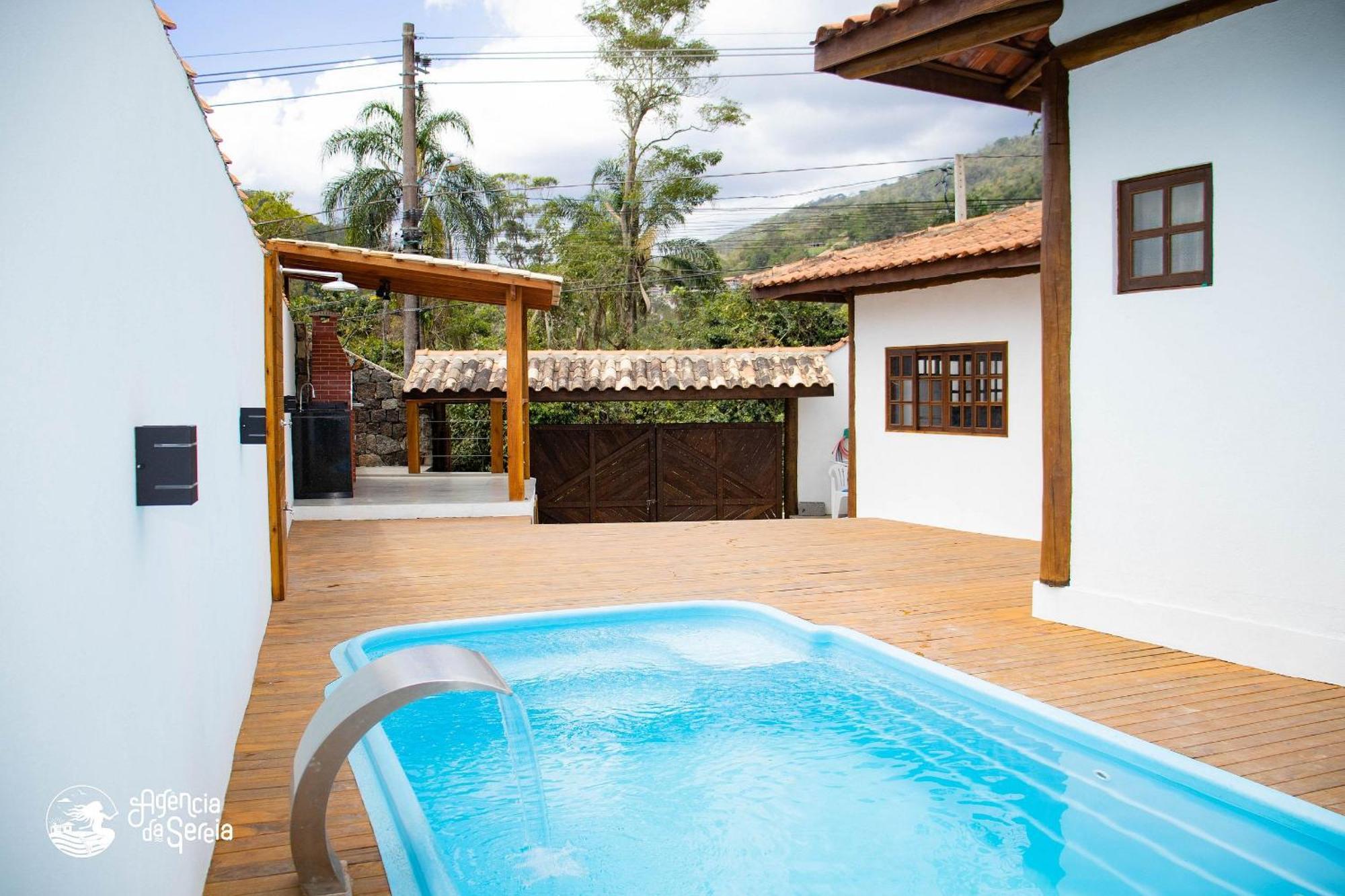 Casa C/ Otima Area Externa Na Da Feiticeira * Ilhabela